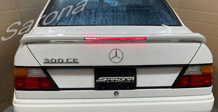 Custom Mercedes E Class  Coupe, Convertible & Sedan Trunk Wing (1984 - 1995) - $225.00 (Part #MB-135-TW)